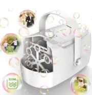 Bubble Machine Durable Automatic Bubble Blower, 18000+ Big Bubbles Per Minute