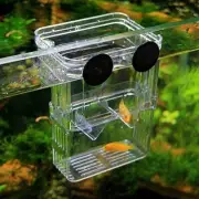 1xFish Breeding Box Shrimp Hatchery Fish Tank Incubator Aquarium Tool E4P1