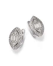 Bloomingdale's Fine Collection Diamond Earrings in 14K White Gold, 1.00 ct. t. w.