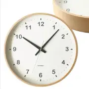 KATOMOKU plywood clock natural sweep (continuous second hand) km-33L φ304mm