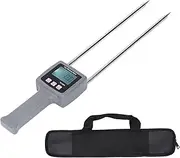 TK100H Fibre Moistures Meter, ABS Digital Display Handheld Multifunctional Portable Moistures Tester, Grain Humidity Meter for Animal Husbandry