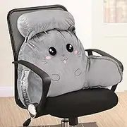 Reading Pillow Plush, Soft Reading Pillow Cushion, Bed Backrest Pillow with Arms,Washable Detachable Back Support Cushion, Multifunctional Breathable Couch Back Support Pillow for Reading Relaxing