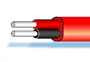 Rainbird Maxi Cable - 2 Core x 2.5 x 100M - Red