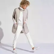 ATHLETA Recycled Grandview PrimaLoft Shell XL in Dove Grey Jacket Coat NEW