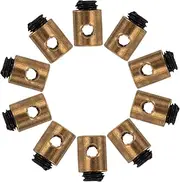 Vaguelly 20Pcs Metal Barrel Clamp Cable Nipples for Motorcycle Throttle Control and Clutch Line Modification Durable Engine Performance Parts for Enhanced Riding Experience