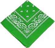 [AAMERA] mens bandana scarf bandana Face Masks, Paisley Print, Cotton bandana scarf