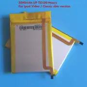 3000mAh Replacement Battery for iPod Video 5th 5.5 Gen 30GB Thin iFlash Adapter