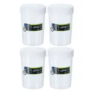 4x Lemon & Lime Keep Fresh 1.8L/19cm Food Storer Snack Storage Container w/ Lid