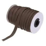 Piping Cord Trim 30 Yards 1/2 Inch Piping Tape for Sewing Fabric Chocolate Color