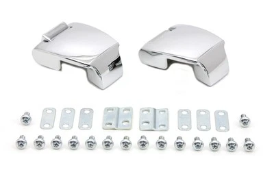 Chrome Tour-Pak Luggage Hinge Kit fits Harley Davidson