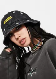 [x-Girl] Daisy Bucket Hat