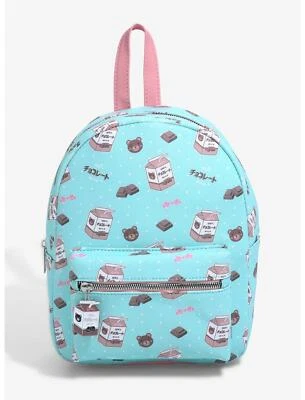Teddy Bear Chocolate Milk Mini Backpack Purse NEW with Tags!