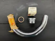 AERMACCHI HARLEY NOS 65491-68P HEAD PIPE & 65836-68P NUT 68 to early 69 RAPIDO