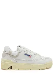 Autry Clc Panelled Leather Sneakers - White - 41 (IT41 / UK8), Autry Sneaker, Mesh - 41 (IT41 / UK8) 41 (IT41 / UK8)
