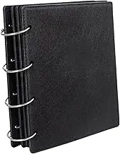 Guohetuk Display Holder Portable with 4 Pages for Home Dorm Bedroom