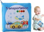 Soft Teething Books | Tear-Resistant High Contrast Cloth Book | Comfortable Touch Feel, Tear-Resistant High Contrast Cloth Soft High Contrast Books for Boys Girls