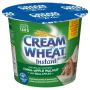 Cream of Wheat Instant Hot Cereal To-Go Cups Cinna-Apple Walnut 2.29 Ounce Pa...