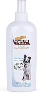 Palmer's Cocoa Butter Formula Direct Relief Lotion Spray for Dogs with Vitamin E | Fragrance Free Dog Lotion for Dry Itchy Skin | Palmer's Spray On Lotion for Dogs - 8 oz