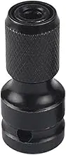 Keyless Metal Drill Chuck Quick Change Adapter SDS-Plus Shank 1/4" Hex Square Fit Rotary Hammer/Hammer Drill Chuck