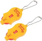 WOONEKY 2pcs Outdoor Golfs Scoring Device Portable Golfs Counting Tool Golfs Scorer
