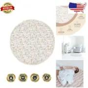 40" x 40" Woodland Animal Baby Play Mat - Perfect Tummy Time Essentials