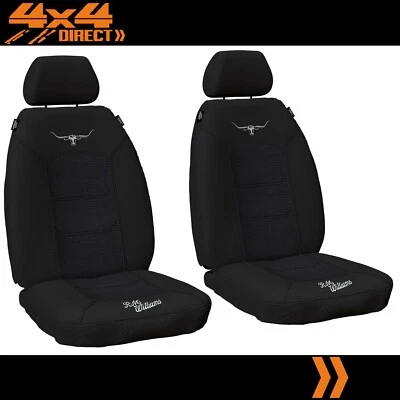 1 ROW CUSTOM RM WILLIAMS JACQUARD SEAT COVERS FOR SUZUKI JIMNY 18-ON (for: Suzuki)