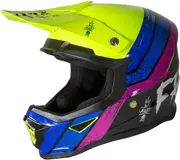 Freegun XP4 Stripes Motocross Helmet, yellow, Size XL for Men