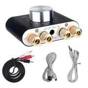 DC Mini Bluetooth 5.0 Digital Power Amplifier HiFi Stereo Audio 50W+50W New