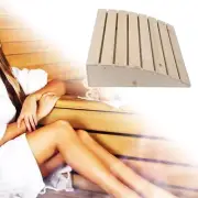 Wood Sauna Headrest Neck Pillow Sauna Backrest