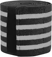 Qikam Running Knee Brace - Elastic Squatting Knee Brace | Flexible Weightlifting Wraps, Sports Knee Sleeve for Weightlifting, Powerlifting, Leg Press, And Cross Training