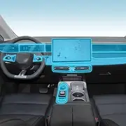 Kaecad Car Interior Film Dashboard Piano Board Shift Center Console Anti-Scratch Transparent TPU Protection Film Accessories，For Trumpchi E8 2024-2025 (GPS navigation film)