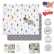 CPC Certified Non-Slip Baby Play Mat 79" x 63" - Safe & Portable Solution