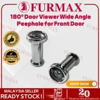 在飛比找蝦皮購物優惠-【FURMAX】180° 前門查看器廣角窺視孔