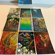 1993 Comic Images Boris Vallejo 3 All Prism Complete 72 Card Set