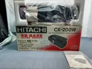 Hitachi CX-200W Stereo Boombox CD Cassette Recorder With Box New Old authentic