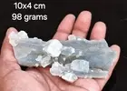 SUPERB APOPHYLLITE CLUSTERS ON CHALCEDONY STALACTITE BASE # 98