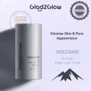 Glad2glow Volcano Detox Clean Skin & Pore Clay Mask Stick 25gr- Buy 2 Get 1 Free
