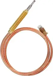 FUNOMOCYA Universal Thermocouple for Gas Fireplace Replacement Thermocouple for Gas Logs Heater Thermocouple Sensor Gas Heater Part Thermocouple