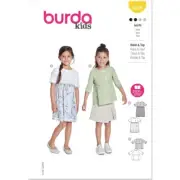 NEW Burda 9226 Children's Dress Pattern By Spotlight