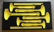 FMHBBD02B Snap-On Tools 6pc Hammer Foam Only Grey And Yellow Pick NEW