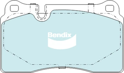 Bendix EURO+ Brake Pad Set Front For Aston Martin DBS , V12S 5.2L/6.0L 2011-On