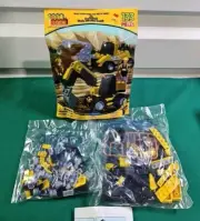 Best Lock Town Building Blocks 133 Pieces With 2 Figures