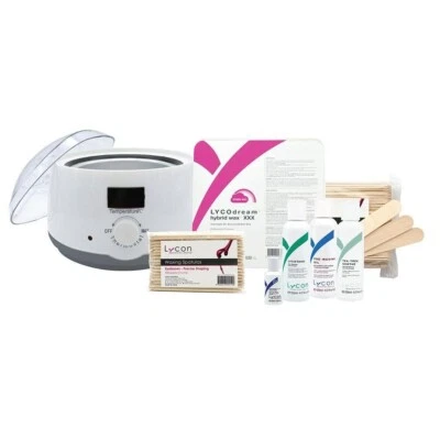 Lycon Professional Hard Hot Wax Waxing Kit Deal Pack Hair Removal Free AU POST