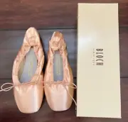 New Bloch Sonata MK II #2130 Pink Satin Pointe Ballet Dance Shoe