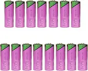 QULONG 15PCS TL-5955 3.6V 1650mah 2/3AA Non-Rechargeable Lithium Battery Replacement for Tadiran TL-2155 TL-4955 TL-5155 TL-5955 SL-361 ER14335