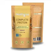 Healthyroo Complete Protein Chocolate Single Serve Sachet, 30g, 21.4g Protein, Monash University LOW FODMAP, Plant Based Organic