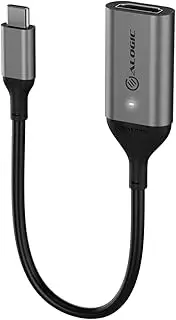 ALOGIC 15cm USB-C to HDMI Adapter 4K Cable; Supports 4K at 60Hz; Intelligent LED Indicator; for MacBook Pro, MacBook Air, iPad Pro, Pixelbook, XPS, Galaxy, and More[Compatible with Thunderbolt 3 port]
