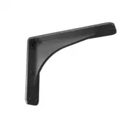 Gladiator 9 In. L Black Steel Heavy Duty Floating Shelf Bracket