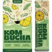 Ready Set Kombucha Zesty Lemon & Ginger Sachets