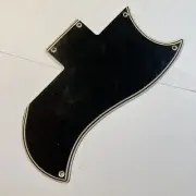Wide Bevel 5 Ply Black & Cream Pickguard 50th Anniversary Gibson SG Standard 24